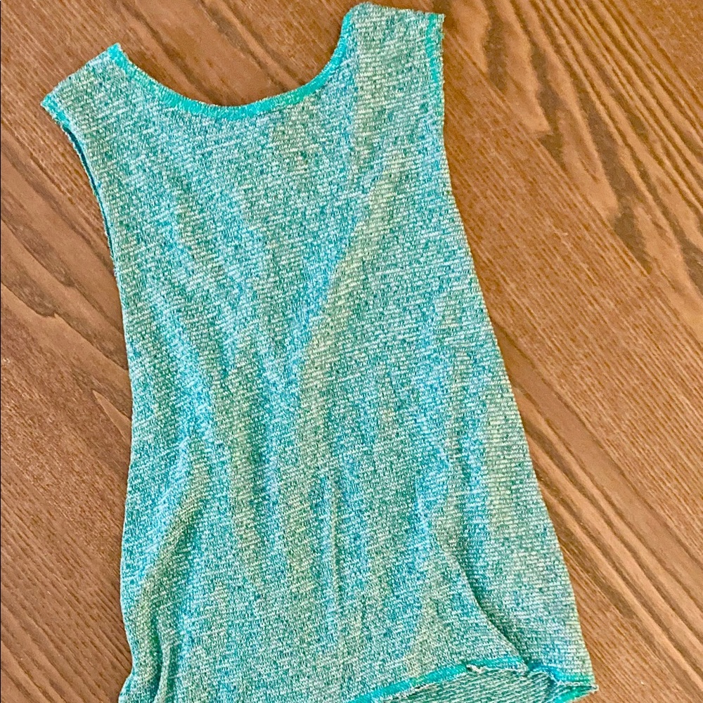 Topshop Sleeveless Sweater Tunic
